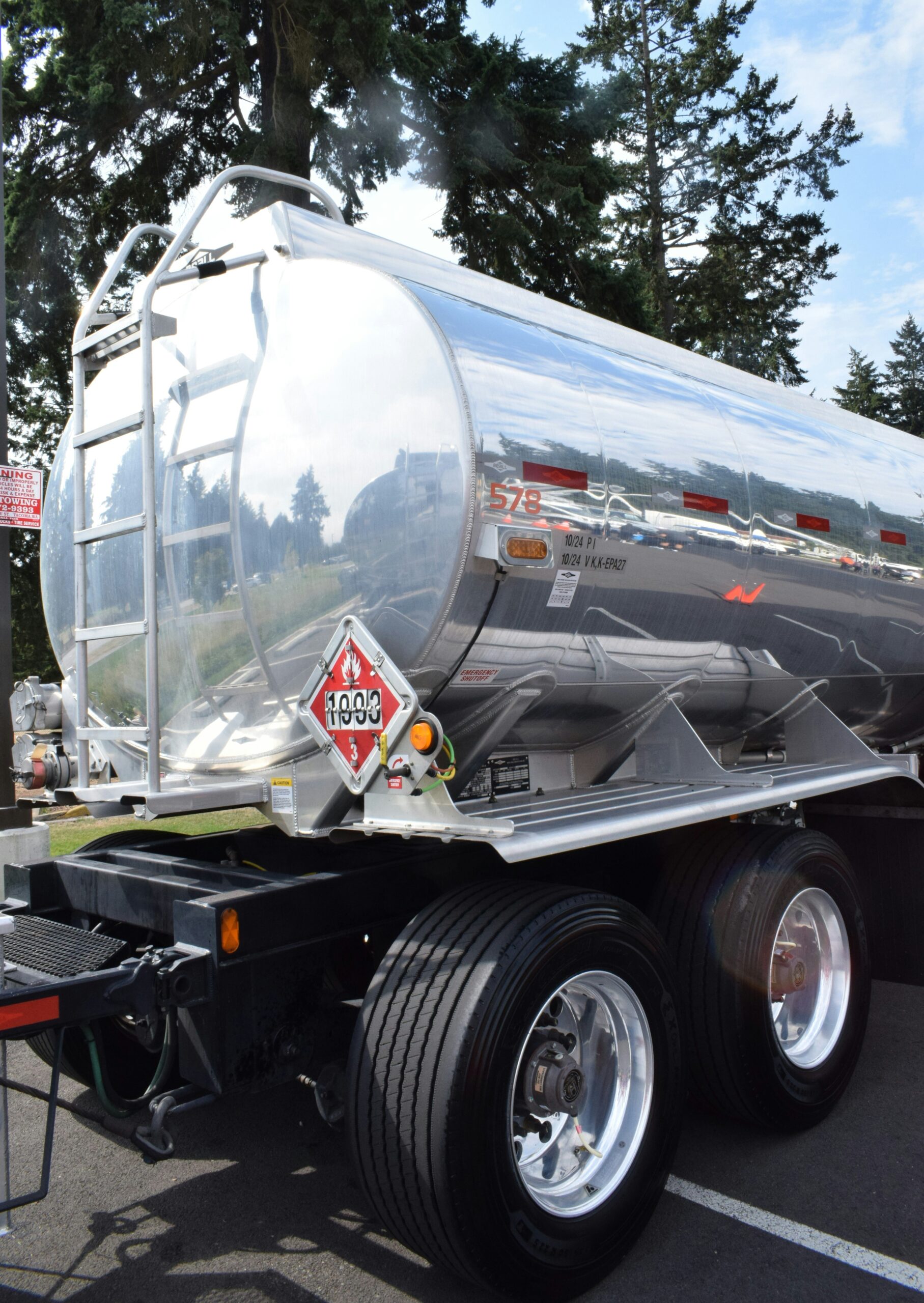 Bulk chemical transfer operation
