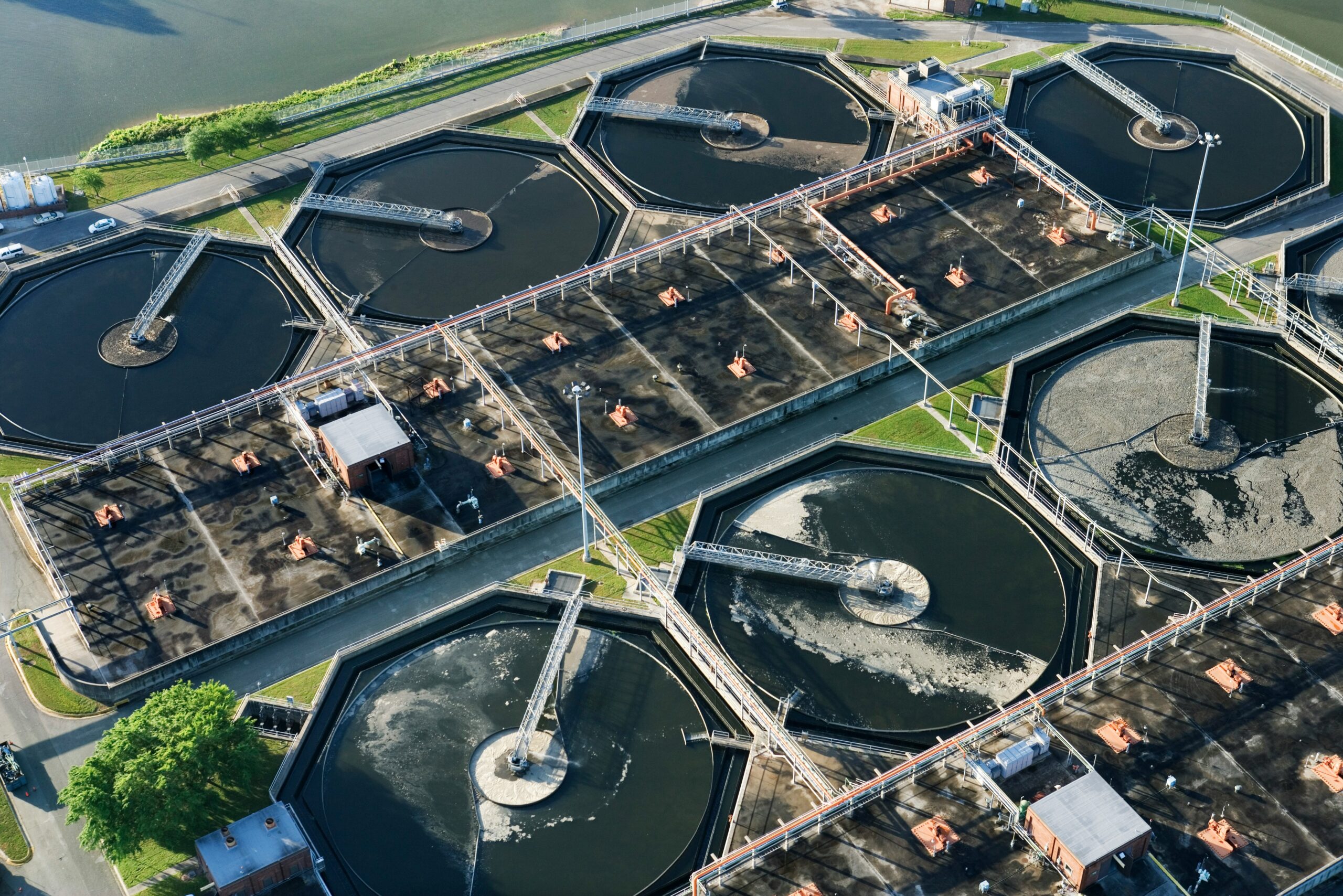 Industrial water treatment system
